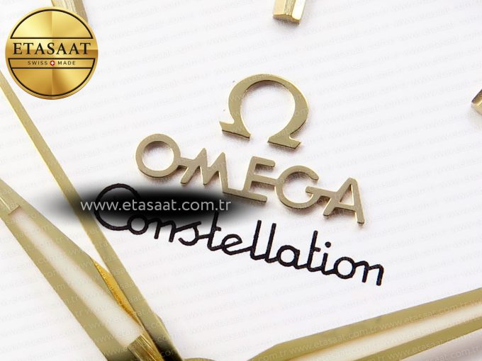 CONSTELLATION 39MM YG ASWF 1:1 BEST EDITION WHITE DIAL ON YG BRACELET A8801 - Görsel 11