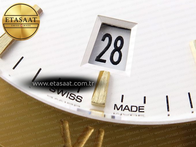 CONSTELLATION 39MM YG ASWF 1:1 BEST EDITION WHITE DIAL ON YG BRACELET A8801 - Görsel 13
