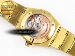 CONSTELLATION 39MM YG ASWF 1:1 BEST EDITION WHITE DIAL ON YG BRACELET A8801 - Görsel 14