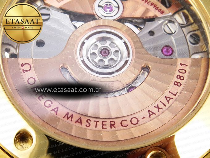CONSTELLATION 39MM YG ASWF 1:1 BEST EDITION WHITE DIAL ON YG BRACELET A8801 - Görsel 16