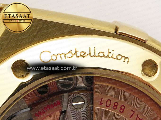 CONSTELLATION 39MM YG ASWF 1:1 BEST EDITION WHITE DIAL ON YG BRACELET A8801 - Görsel 19