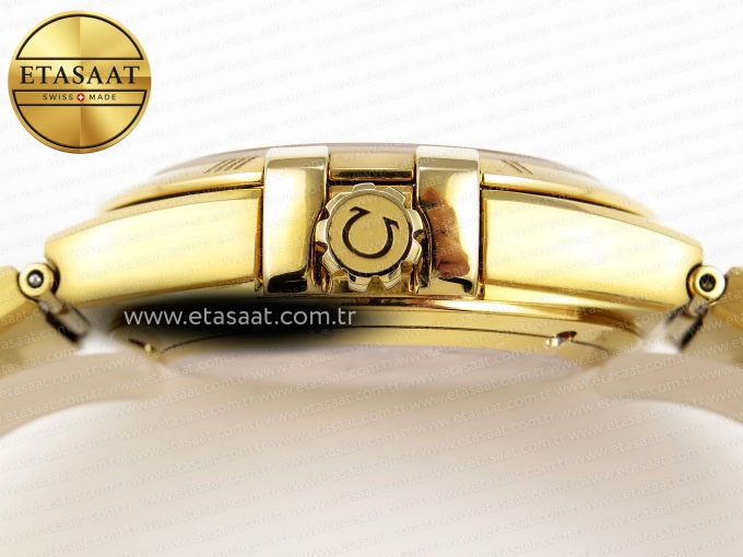 CONSTELLATION 39MM YG ASWF 1:1 BEST EDITION WHITE DIAL ON YG BRACELET A8801 - Görsel 9