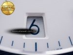 Constellation 41mm Blue Ceramic Bezel SS SBF 1:1 Best Edition White Dial on SS Bracelet A8900 - Görsel 10