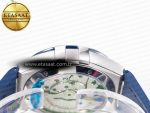Constellation 41mm Blue Ceramic Bezel SS SBF 1:1 Best Edition White Dial on SS Bracelet A8900 - Görsel 13