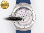 Constellation 41mm Blue Ceramic Bezel SS SBF 1:1 Best Edition White Dial on SS Bracelet A8900 - Görsel 16
