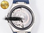 Constellation 41mm Blue Ceramic Bezel SS SBF 1:1 Best Edition White Dial on SS Bracelet A8900 - Görsel 17