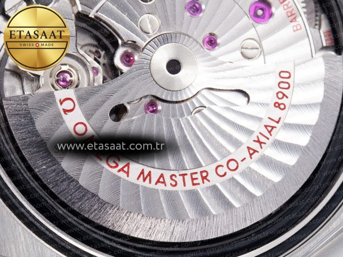 Constellation 41mm Blue Ceramic Bezel SS SBF 1:1 Best Edition White Dial on SS Bracelet A8900 - Görsel 18