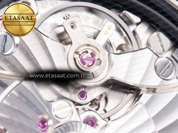Constellation 41mm Blue Ceramic Bezel SS SBF 1:1 Best Edition White Dial on SS Bracelet A8900 - Görsel 19