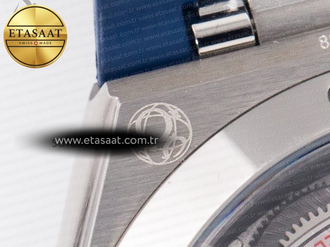 Constellation 41mm Blue Ceramic Bezel SS SBF 1:1 Best Edition White Dial on SS Bracelet A8900 - Görsel 26