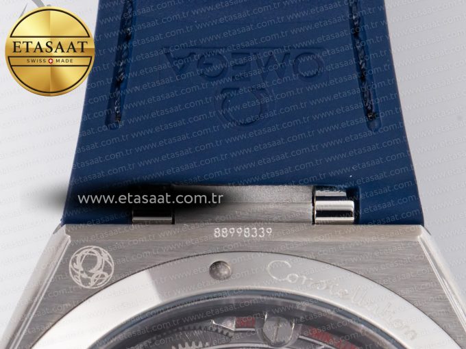 Constellation 41mm Blue Ceramic Bezel SS SBF 1:1 Best Edition White Dial on SS Bracelet A8900 - Görsel 28