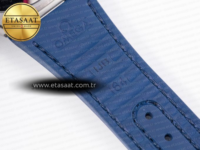 Constellation 41mm Blue Ceramic Bezel SS SBF 1:1 Best Edition White Dial on SS Bracelet A8900 - Görsel 33