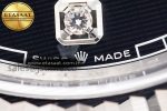 Datejust 126334 41mm Jubilee 904L SS/SS Black/Moissanite Clean VR3235 - Görsel 11