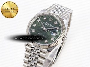 Rolex DateJust 36 126234 STEEL GREEN VR3235