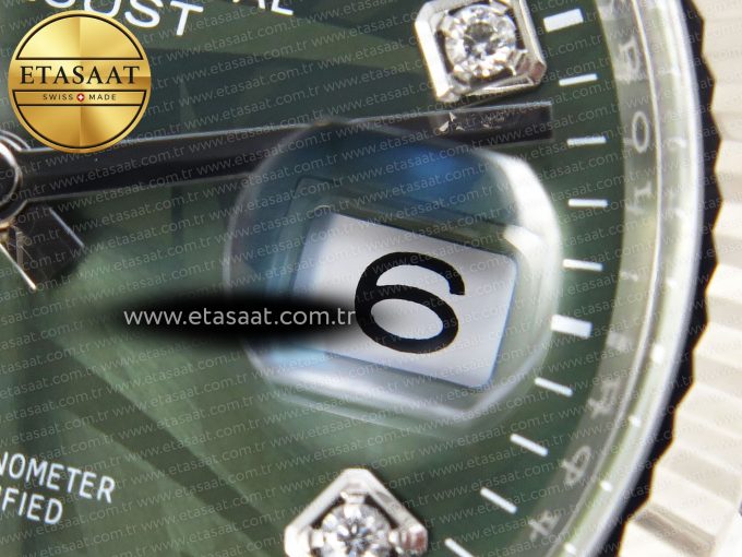 Rolex DateJust 36 126234 STEEL GREEN VR3235 - Görsel 10