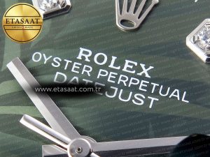 Rolex DateJust 36 126234 STEEL GREEN VR3235 - Görsel 22