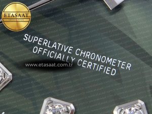 Rolex DateJust 36 126234 STEEL GREEN VR3235 - Görsel 30