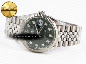 Rolex DateJust 36 126234 STEEL GREEN VR3235 - Görsel 7