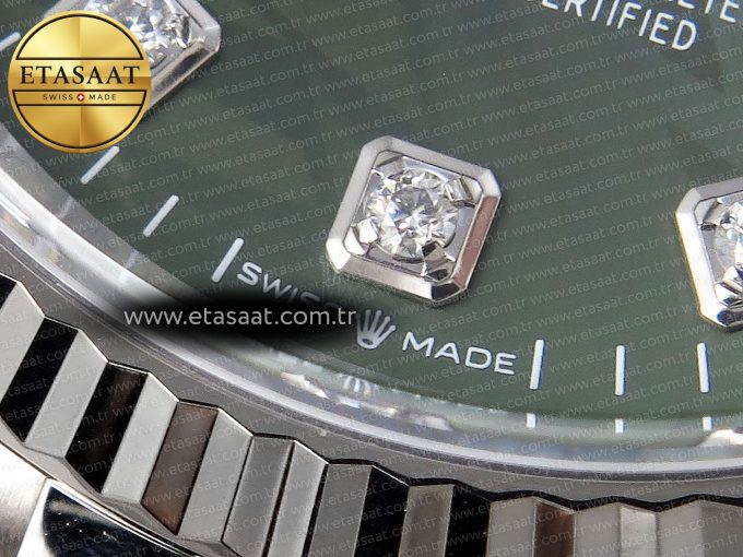 Rolex DateJust 36 126234 STEEL GREEN VR3235 - Görsel 9