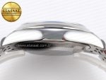 DATEJUST 36 SS 126200 VSF 1:1 BEST EDITION 904L STEEL GRAY DIAL GREEN ROMAN ON JUBILEE BRACELET VS3235 - Görsel 14
