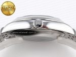 DATEJUST 36 SS 126200 VSF 1:1 BEST EDITION 904L STEEL GRAY DIAL GREEN ROMAN ON JUBILEE BRACELET VS3235 - Görsel 15