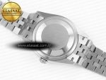 DATEJUST 36 SS 126200 VSF 1:1 BEST EDITION 904L STEEL GRAY DIAL GREEN ROMAN ON JUBILEE BRACELET VS3235 - Görsel 17