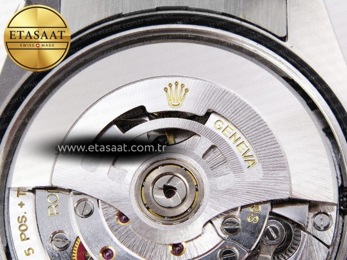DATEJUST 36 SS 126200 VSF 1:1 BEST EDITION 904L STEEL GRAY DIAL GREEN ROMAN ON JUBILEE BRACELET VS3235 - Görsel 21
