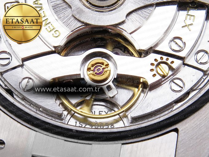 DATEJUST 36 SS 126200 VSF 1:1 BEST EDITION 904L STEEL GRAY DIAL GREEN ROMAN ON JUBILEE BRACELET VS3235 - Görsel 22