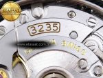 DATEJUST 36 SS 126200 VSF 1:1 BEST EDITION 904L STEEL GRAY DIAL GREEN ROMAN ON JUBILEE BRACELET VS3235 - Görsel 24