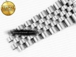 DATEJUST 36 SS 126200 VSF 1:1 BEST EDITION 904L STEEL GRAY DIAL GREEN ROMAN ON JUBILEE BRACELET VS3235 - Görsel 26