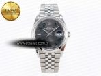 Rolex DATEJUST 36 126200 GRAY DIAL GREEN ROMAN VS3235 - Görsel 3