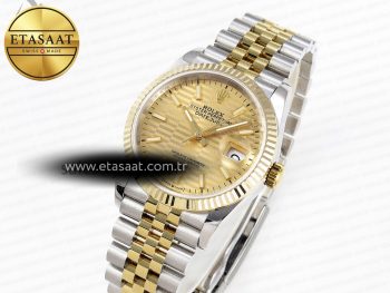 DATEJUST 36 SS 126233 BP MAKER 1:1 BEST EDITION YG TEXTURED DIAL ON SS/YG JUBILEE BRACELET A2824