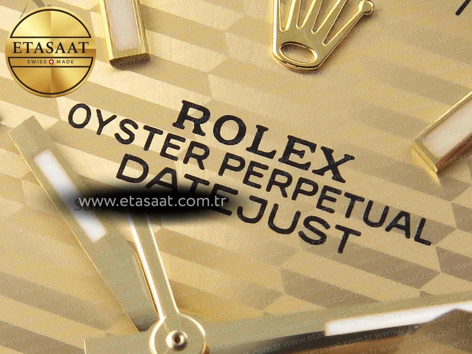 DATEJUST 36 SS 126233 BP MAKER 1:1 BEST EDITION YG TEXTURED DIAL ON SS/YG JUBILEE BRACELET A2824 - Görsel 10