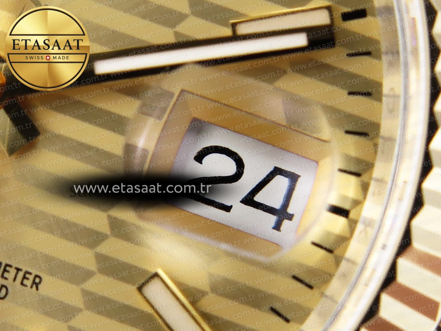 DATEJUST 36 SS 126233 BP MAKER 1:1 BEST EDITION YG TEXTURED DIAL ON SS/YG JUBILEE BRACELET A2824 - Görsel 11