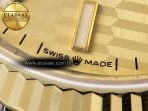 DATEJUST 36 SS 126233 BP MAKER 1:1 BEST EDITION YG TEXTURED DIAL ON SS/YG JUBILEE BRACELET A2824 - Görsel 13