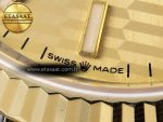 DATEJUST 36 SS 126233 BP MAKER 1:1 BEST EDITION YG TEXTURED DIAL ON SS/YG JUBILEE BRACELET A2824 - Görsel 13