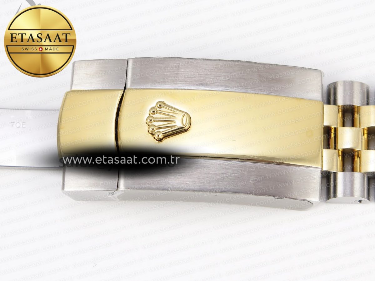 DATEJUST 36 SS 126233 BP MAKER 1:1 BEST EDITION YG TEXTURED DIAL ON SS/YG JUBILEE BRACELET A2824 - Görsel 22