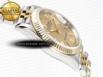 DATEJUST 36 SS 126233 BP MAKER 1:1 BEST EDITION YG TEXTURED DIAL ON SS/YG JUBILEE BRACELET A2824 - Görsel 7