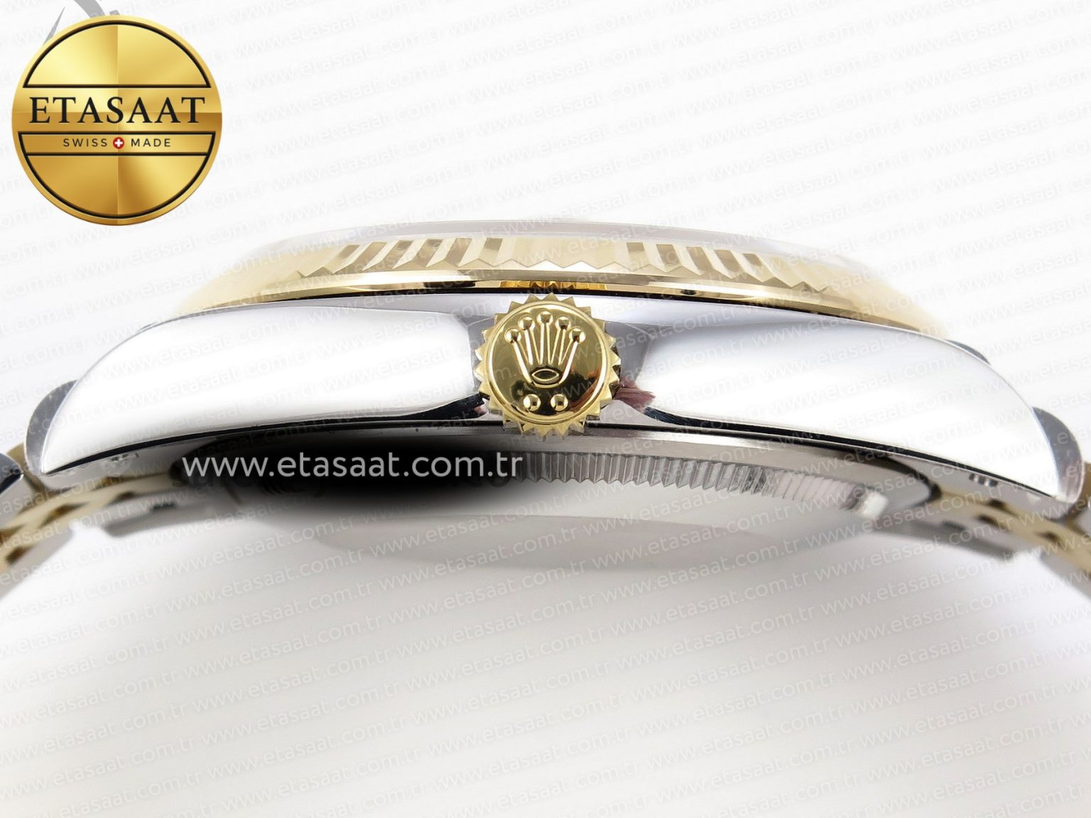 DATEJUST 36 SS 126233 BP MAKER 1:1 BEST EDITION YG TEXTURED DIAL ON SS/YG JUBILEE BRACELET A2824 - Görsel 8