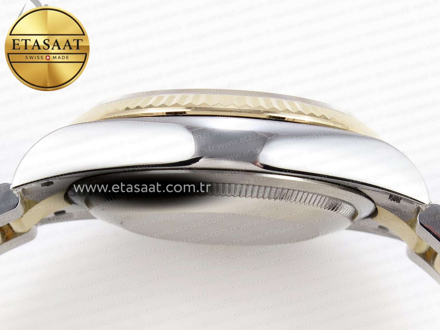 DATEJUST 36 SS 126233 BP MAKER 1:1 BEST EDITION YG TEXTURED DIAL ON SS/YG OYSTER BRACELET A2824 - Görsel 13