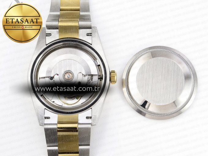 DATEJUST 36 SS 126233 BP MAKER 1:1 BEST EDITION YG TEXTURED DIAL ON SS/YG OYSTER BRACELET A2824 - Görsel 15