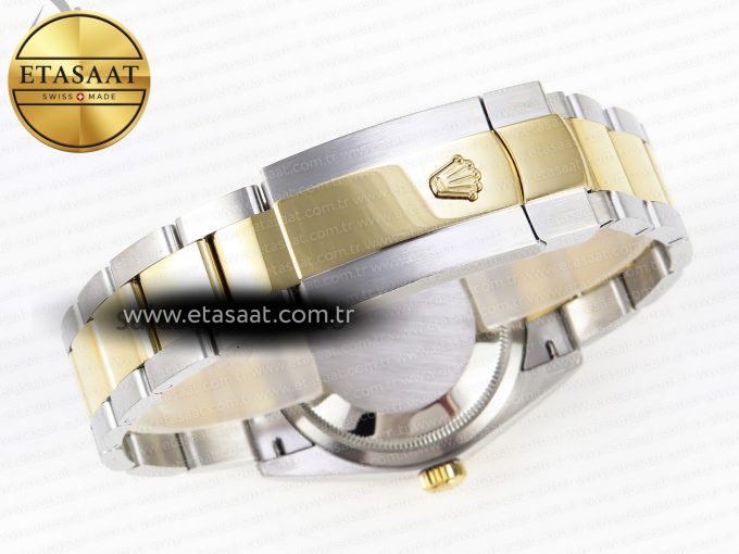 DATEJUST 36 SS 126233 BP MAKER 1:1 BEST EDITION YG TEXTURED DIAL ON SS/YG OYSTER BRACELET A2824 - Görsel 20