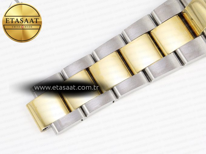 DATEJUST 36 SS 126233 BP MAKER 1:1 BEST EDITION YG TEXTURED DIAL ON SS/YG OYSTER BRACELET A2824 - Görsel 21