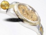 DATEJUST 36 SS 126233 BP MAKER 1:1 BEST EDITION YG TEXTURED DIAL ON SS/YG OYSTER BRACELET A2824 - Görsel 7