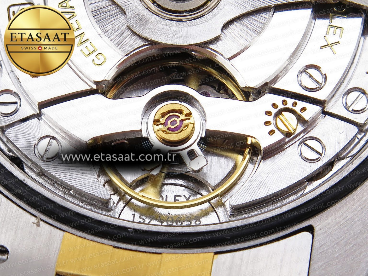 ROLEX DATEJUST STEEL YG TEXTURED DIAMONDS VS3235 - Görsel 21