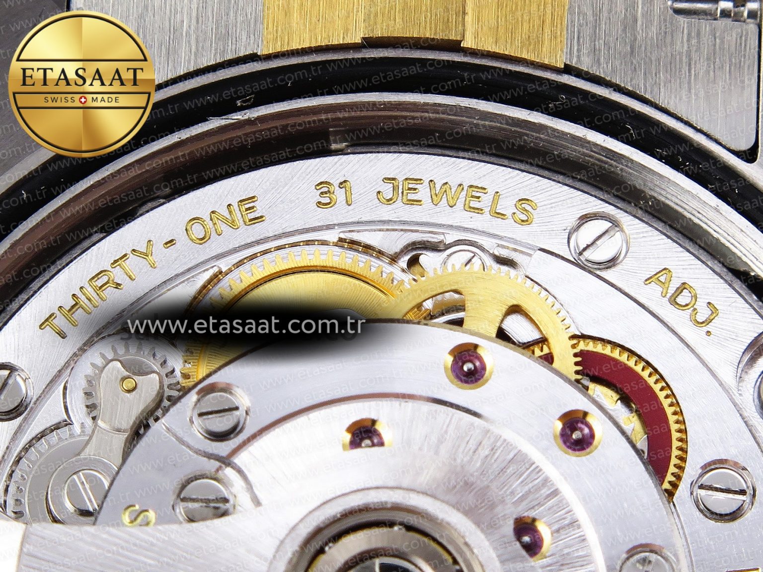 ROLEX DATEJUST STEEL YG TEXTURED DIAMONDS VS3235 - Görsel 22