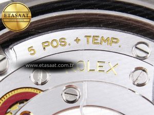 ROLEX DATEJUST STEEL YG TEXTURED DIAMONDS VS3235 - Görsel 23
