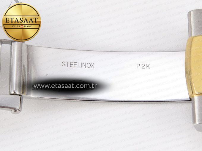 ROLEX DATEJUST STEEL YG TEXTURED DIAMONDS VS3235 - Görsel 28