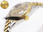 ROLEX DATEJUST STEEL YG TEXTURED DIAMONDS VS3235 - Görsel 7