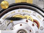 Rolex DateJust 36 SS/RG 126231 Gray Dial Green Roman Marker on Jubilee Bracelet VS3235 - Görsel 24