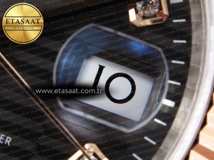 DateJust 36 SS/RG 126231 VSF 1:1 Best Edition 904L Steel Gray Textured Diamonds Dial on Jubilee Bracelet VS3235 - Görsel 11